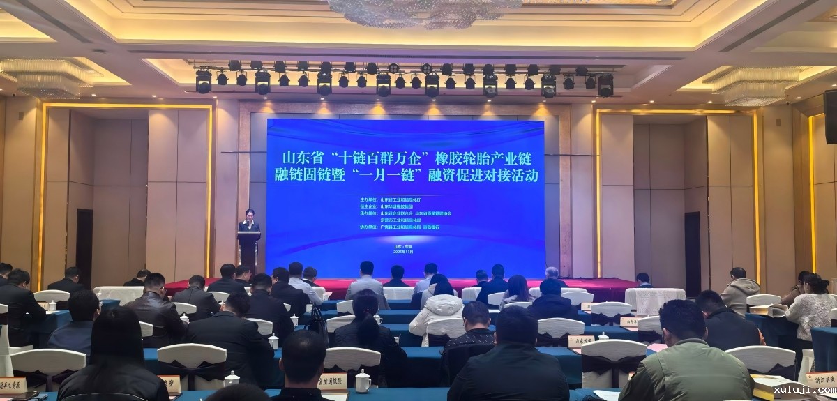 山东省“十链百群万企”橡胶轮胎产业链融链固链暨“一月一链”融资促进对接活动在东营成功举办 